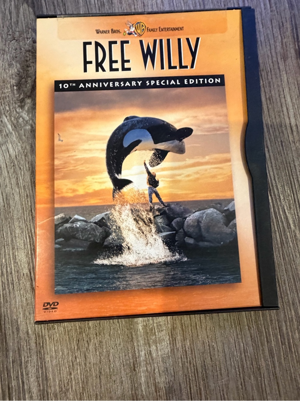 Warner Bros. Free Willy DVD - Orange, Black, Blue